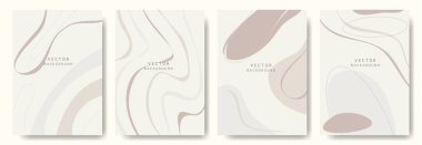 Modern soyut örtüler. serin gradyan şekiller bileşimi, web tasarımınız için vektör illüstrasyonu