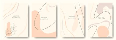 Altın ve beyaz mermer arka plan seti. vektör illüstrasyonu.