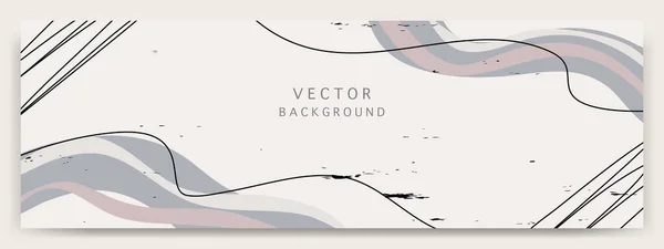 Fondo Abstracto Con Formas Geométricas Líneas — Vector de stock