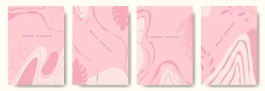 Pembe ve mor renkli soyut arkaplan