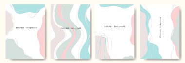 Geometrik şekilli soyut bir arkaplan. Kapaklar, afişler, el ilanları ve posterler ve diğer tasarımlar için vektör illüstrasyonu