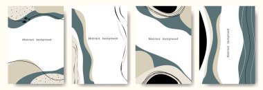 Soyut örtüler. vektör illüstrasyonu.