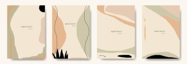 Soyut arka planlar dizisi. vektör illüstrasyonu.