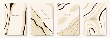 Soyut arka planlar dizisi. vektör illüstrasyonu.