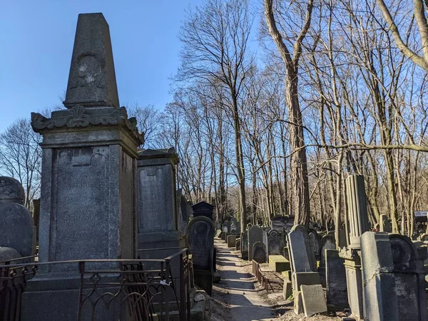 Der Alte Friedhof Der Stadt — Stockfoto