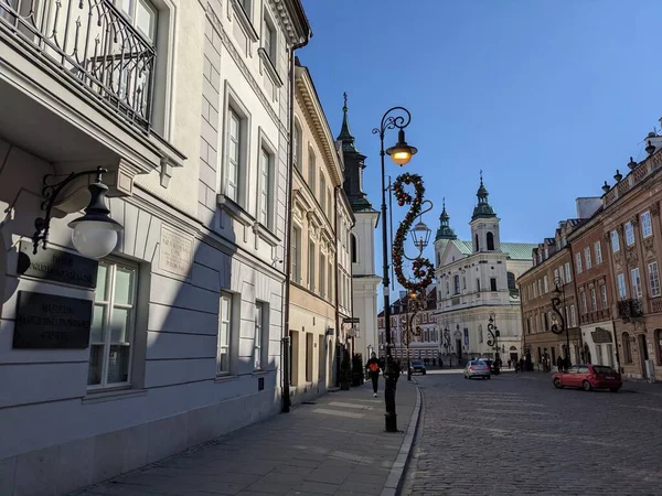 Widok Architekturę Starego Miasta — Zdjęcie stockowe