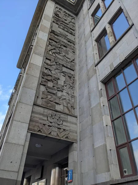 巴塞罗纳市的建筑 — 图库照片