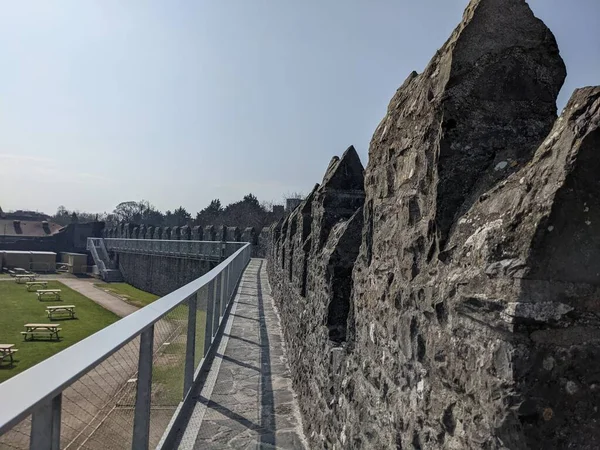 Meče Hrad Raně Středověký Hrad Nachází Meče Dublin — Stock fotografie