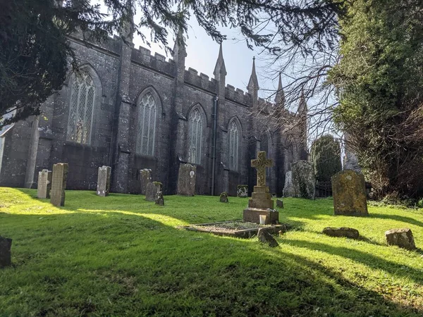 Columba Kilisesi Kılıçlar Dublin Rlanda Mezarlığı — Stok fotoğraf