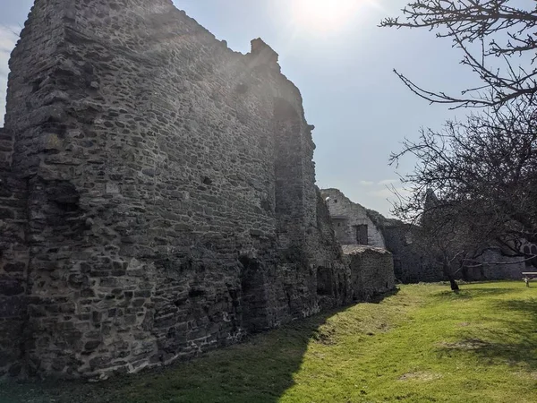 Мечи Замок Ранний Средневековый Замок Расположенный Мечах Дублин — стоковое фото