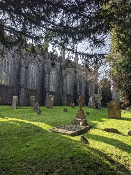 聖コロンバ教会の墓所 アイルランド — ストック写真