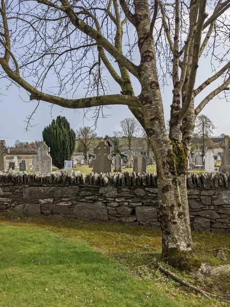 Hřbitov Kostela Marie Laurence Crookstown Kildare — Stock fotografie
