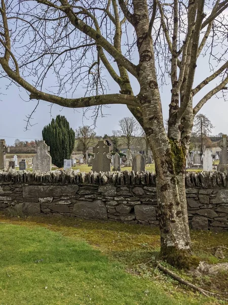 セント メアリーズ墓地とセント ローレンス教会 Crookstown キルデア — ストック写真