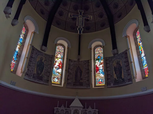 Crookstown Kildare圣玛丽和圣劳伦斯教堂的内部 — 图库照片