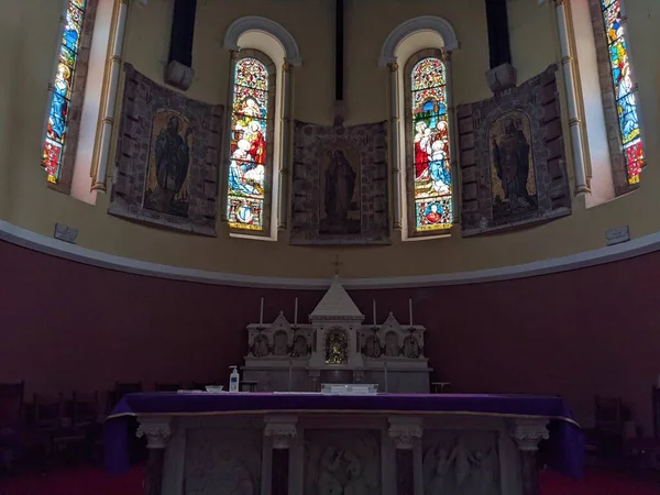 Interior Iglesia Santa María San Lorenzo Crookstown Kildare — Foto de Stock