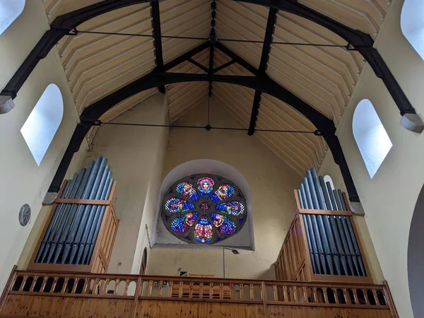 Crookstown Kildare圣玛丽和圣劳伦斯教堂的内部 — 图库照片
