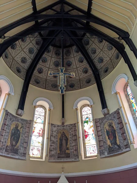 Interior Iglesia Santa María San Lorenzo Crookstown Kildare — Foto de Stock