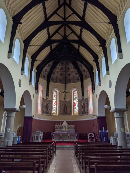 Interior Iglesia Santa María San Lorenzo Crookstown Kildare — Foto de Stock