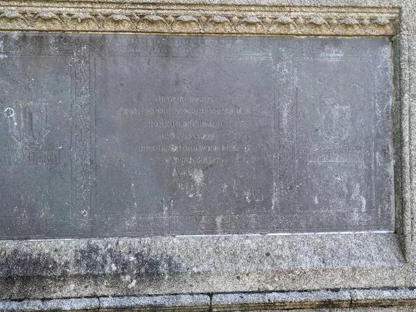 Кладбище Пресвятой Троицы Мун Килдэр Ирландия — стоковое фото