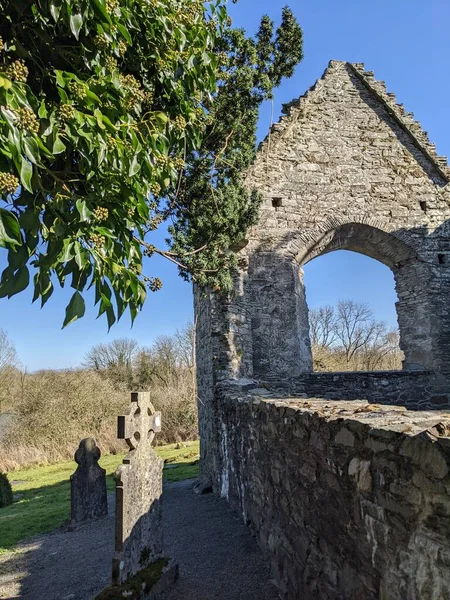 アイルランド共和国にあるムーン クロスケルト人の遺産の建物 — ストック写真