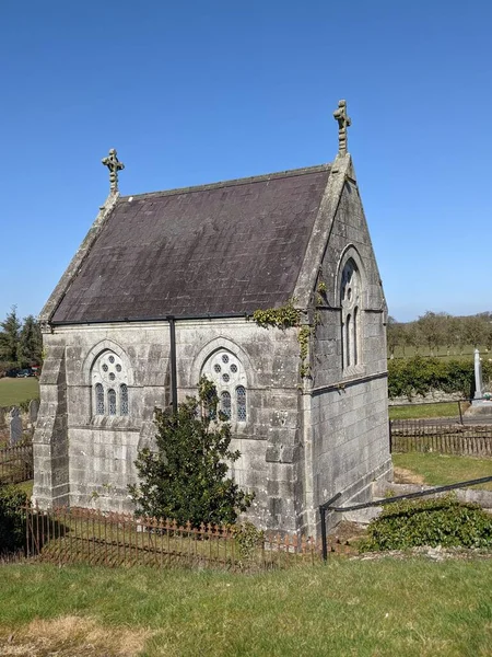 Antigua Iglesia Cementerio Kildare Irlanda — Foto de Stock