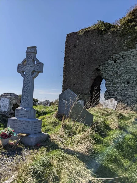 아일랜드 초기의 묘지를 요새화 — 스톡 사진
