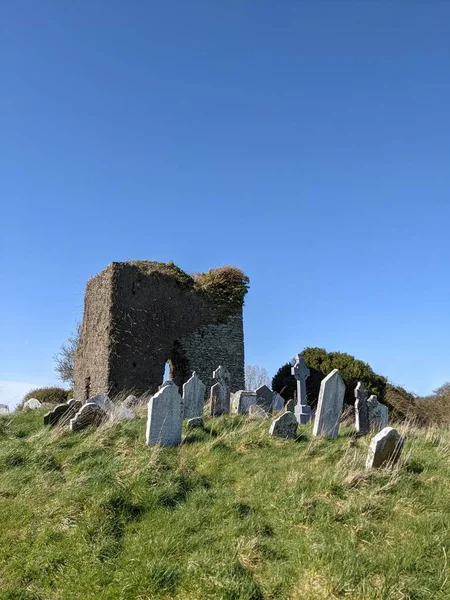 Οχυρωμένη Εκκλησία Killelan Kildare — Φωτογραφία Αρχείου