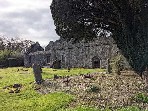 수도원 Malahide Castle Park Dublin — 스톡 사진