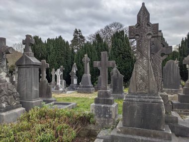 Glasnevin Mezarlığı, İrlanda 'nın en büyük mezarlığı.