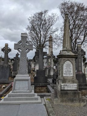 Glasnevin Mezarlığı, İrlanda 'nın en büyük mezarlığı.