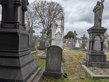 Glasnevin Mezarlığı, İrlanda 'nın en büyük mezarlığı.