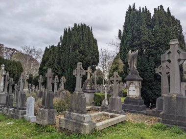 Glasnevin Mezarlığı, İrlanda 'nın en büyük mezarlığı.