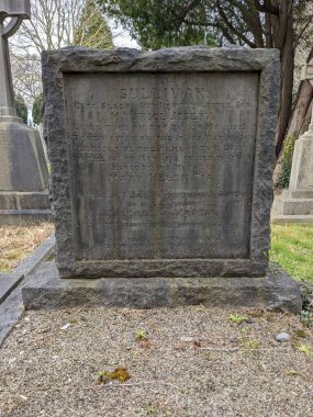 Tombstone 'un yakınında, Glasnevin Mezarlığı' nda, Dublin, İrlanda 'nın önde gelenlerinden.