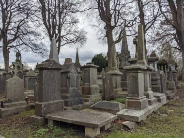 Glasnevin Mezarlığı, İrlanda 'nın en büyük mezarlığı.