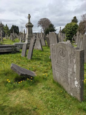 Glasnevin Mezarlığı, İrlanda 'nın en büyük mezarlığı.