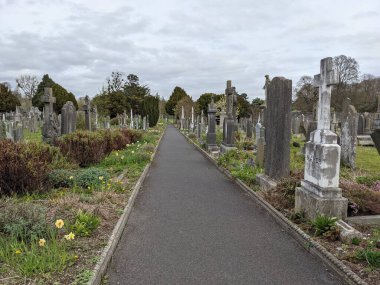 Glasnevin Mezarlığı, İrlanda 'nın en büyük mezarlığı.