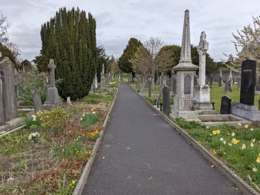 Glasnevin Mezarlığı, İrlanda 'nın en büyük mezarlığı.