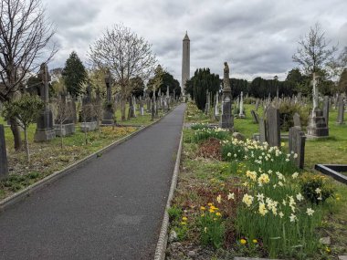 Glasnevin Mezarlığı, İrlanda 'nın en büyük mezarlığı.