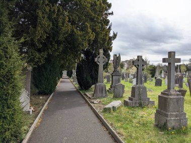 Glasnevin Mezarlığı, İrlanda 'nın en büyük mezarlığı.