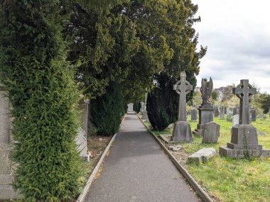 Glasnevin Mezarlığı, İrlanda 'nın en büyük mezarlığı.