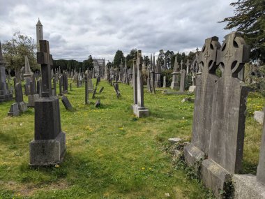 Glasnevin Mezarlığı, İrlanda 'nın en büyük mezarlığı.