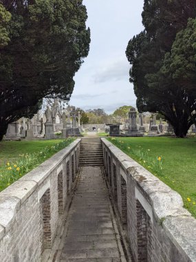 Glasnevin Mezarlığı, İrlanda 'nın en büyük mezarlığı.