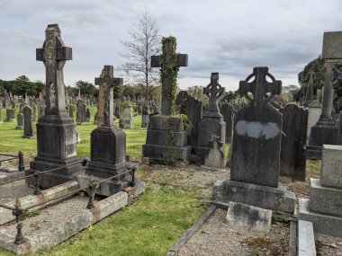 Glasnevin Mezarlığı, İrlanda 'nın en büyük mezarlığı.