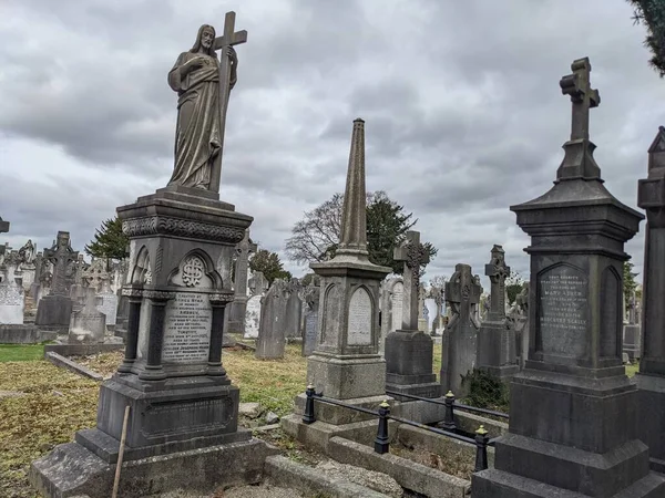 Glasnevin Cemetery Der Größte Friedhof Von Dublin Irland — Stockfoto