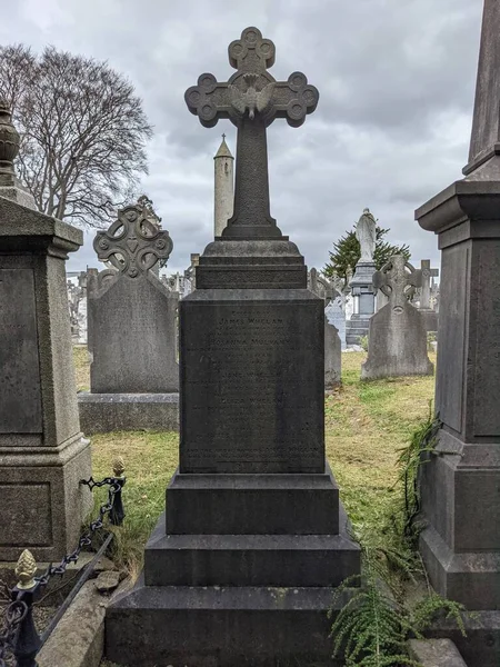 アイルランドのダブリン最大の墓地であるグラスネヴィン墓地 — ストック写真