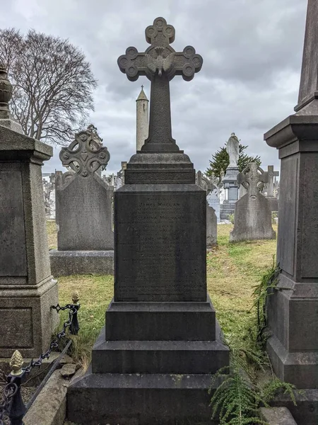 Glasnevin Cemetery Maior Cemitério Dublin Irlanda — Fotografia de Stock