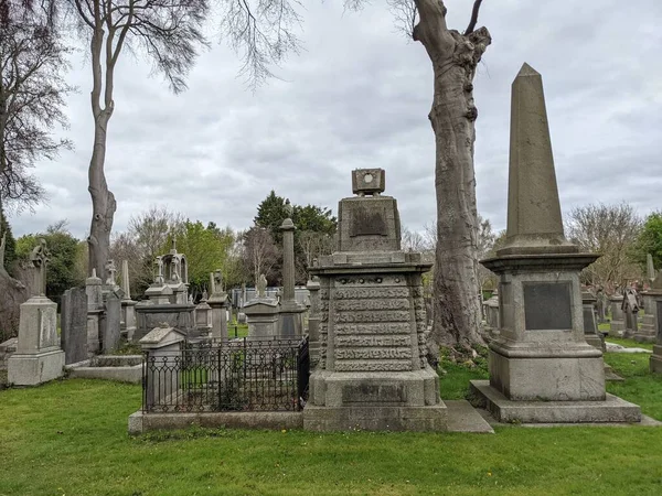 Glasnevin Cemetery Maior Cemitério Dublin Irlanda — Fotografia de Stock