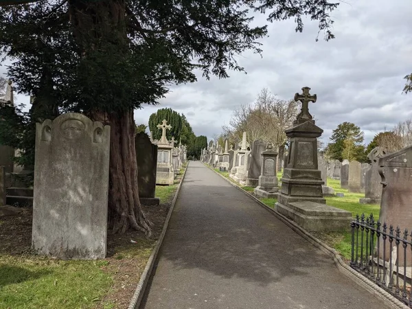 Glasnevin Cemetery Der Größte Friedhof Von Dublin Irland — Stockfoto