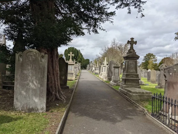 Glasnevinský Hřbitov Největší Hřbitov Dublinu Irsko — Stock fotografie