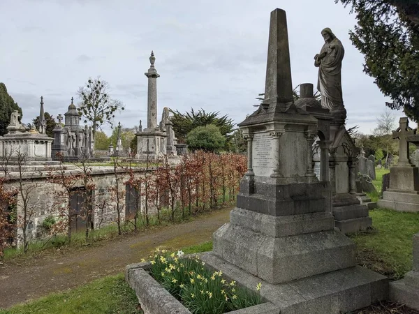 Glasnevin Mezarlığı Rlanda Nın Büyük Mezarlığı — Stok fotoğraf